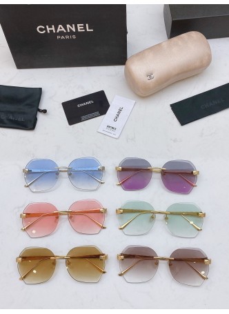 CHANEL RIMLESS SUNGLASSES